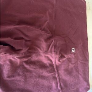 lululemon athletica Burgundy Leggings
